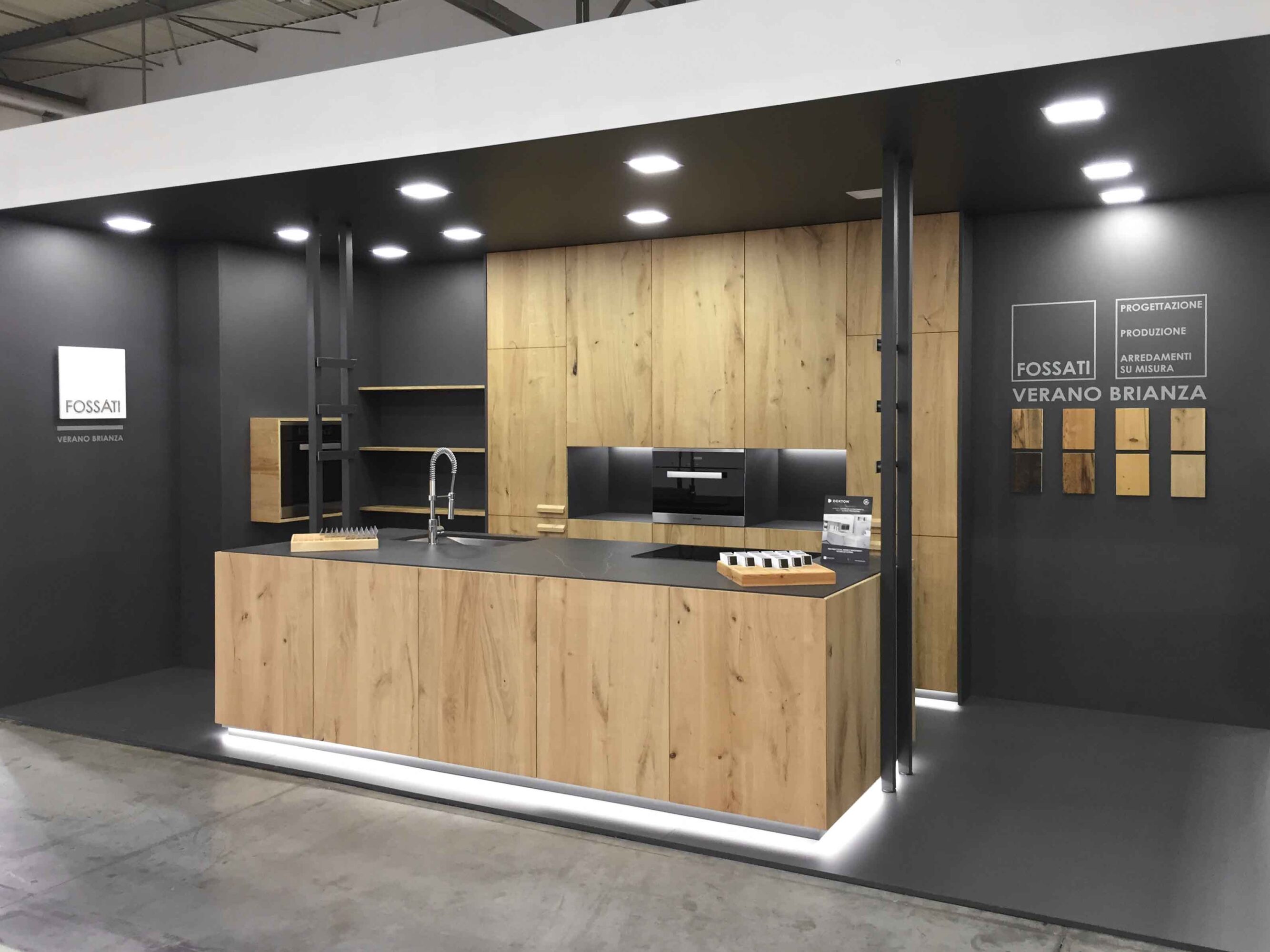 Cucina in rovere